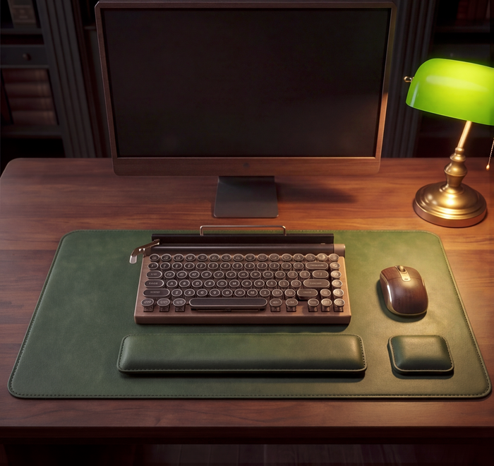 Executive Leather™ Desk Set