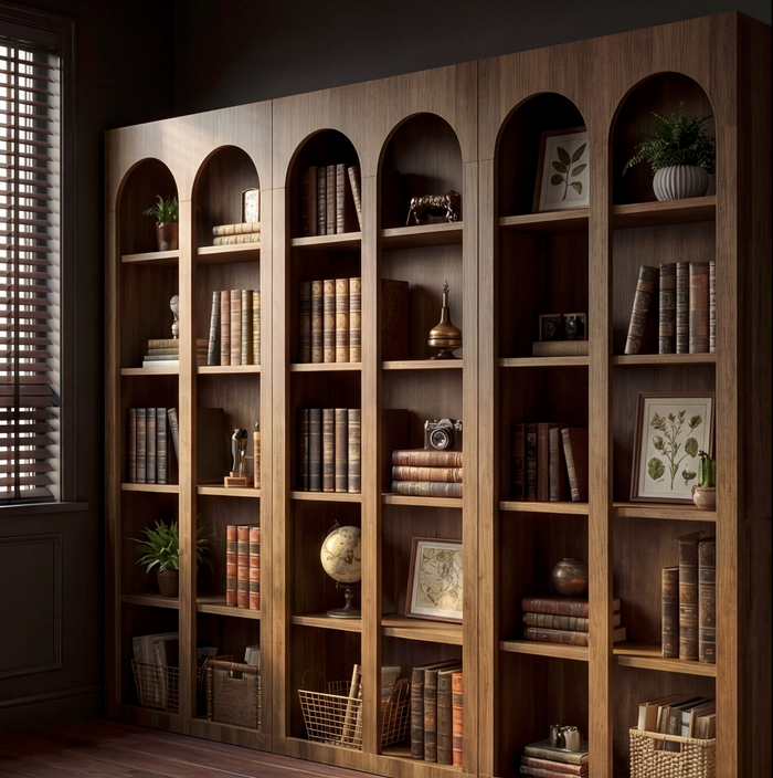 Grand Arch™ Library Bookcase