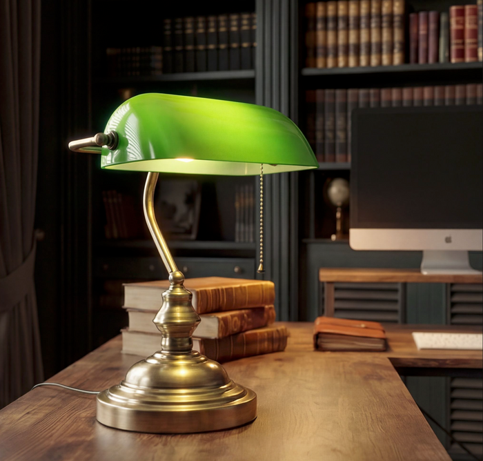 Emerald Scholar™ Bankers Lamp